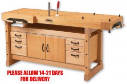 Sjoberg Elite 2000 Cabinet Makers Work Bench Plus Cupboard & Draws Module £2,725.00